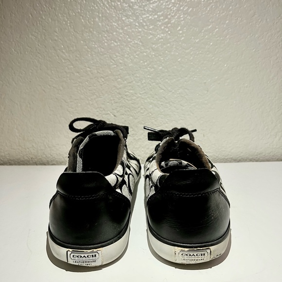COACH Barrett Monogram Canvas Sneakers